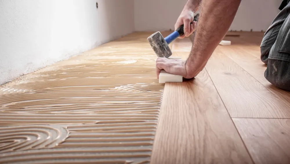 Rénovation parquet près de Aiglun
